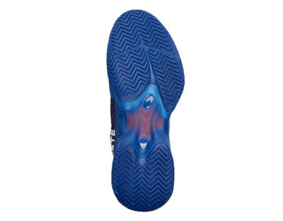 calzado deportivo lacoste ag-lt23 ultra diseño azul blanco
