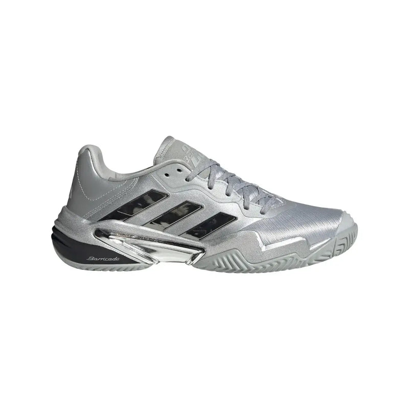 zapatillas adidas barricade 13 edición plata 25 aniversario para tenis hombre