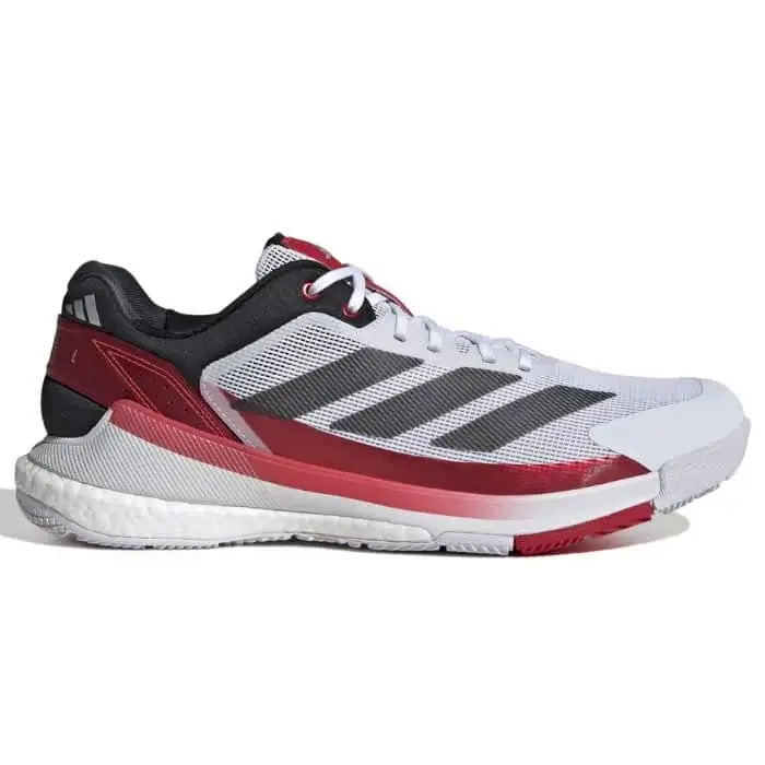 zapatillas padel adidas crazyquick boost blancas rojas hombre