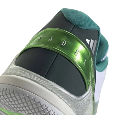 calzado adidas crazyquick ls para padel estabilidad blanco verde