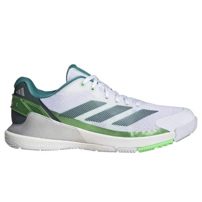 tenis adidas crazyquick ls blanco verde para padel pista rápida