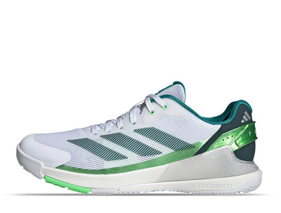 tenis adidas hombre para pádel modelo con malla blanca y refuerzos