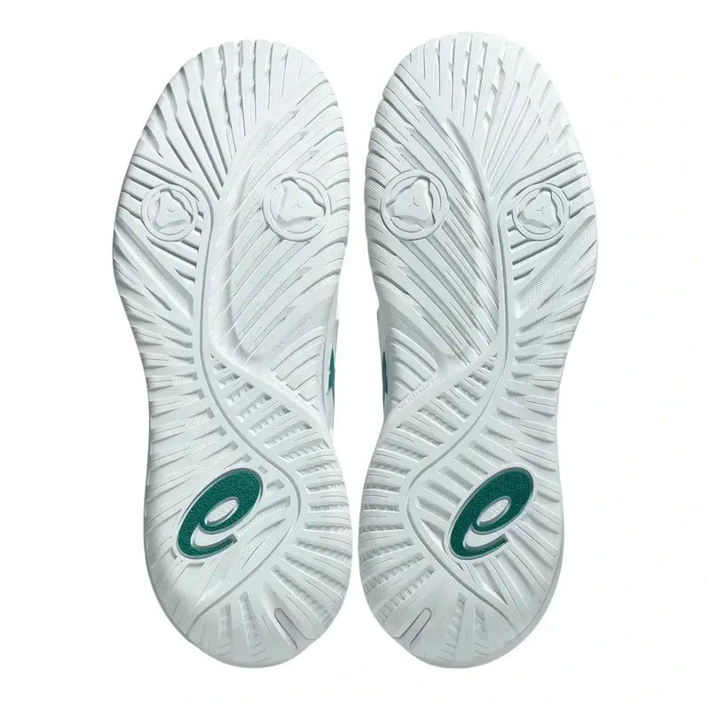 calzado de alto rendimiento asics resolution x blanco mujer tenis