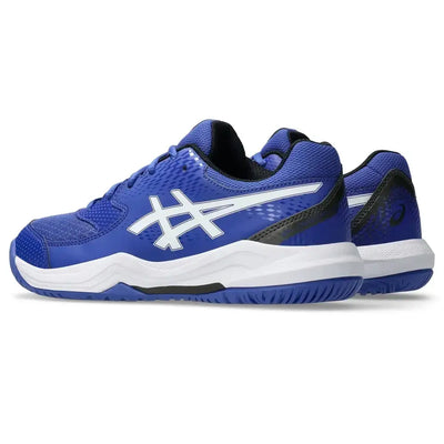 zapatillas asics dedicate 8 dark cobalt para mejorar desplazamientos laterales