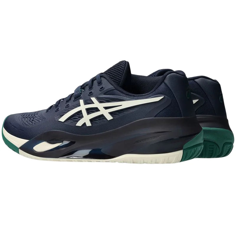 calzado tenis profesional asics gel-resolution x midnight con refuerzos