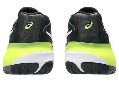 tenis asics para padel hombre gel-resolution x diseño negro llamativo