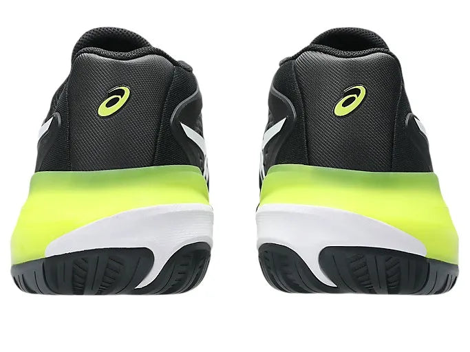 tenis asics para padel hombre gel-resolution x diseño negro llamativo