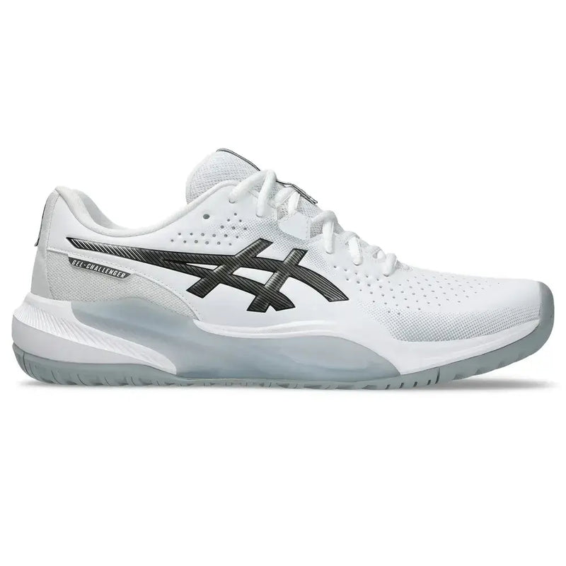 tenis asics gel challenger 15 blanco hombre con tecnología gel para tenis