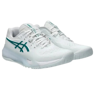 zapatillas asics resolution x blancas para jugar tenis mujer