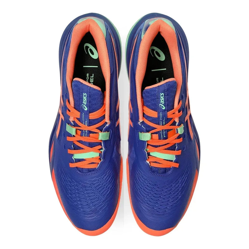 calzado técnico para pádel asics gel-resolution x hombre con suela aharplus