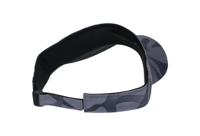 visera deportiva asics gris estampado camuflaje para jugar tenis
