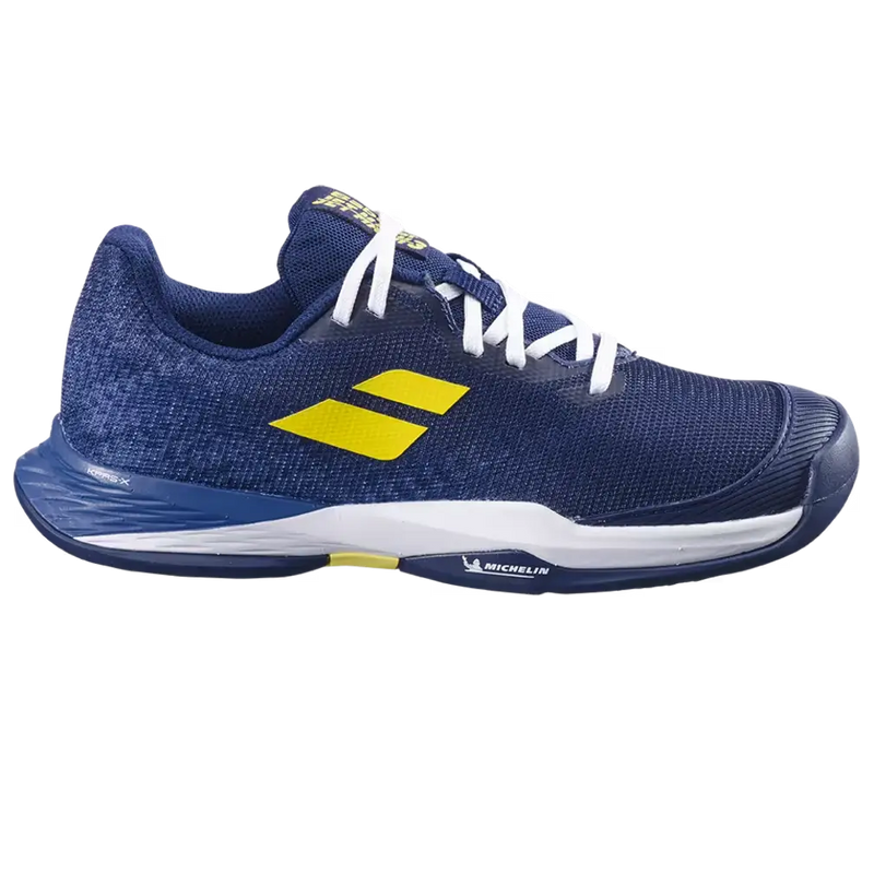 Tenis Babolat Jet Mach 3 Junior Niño Azul Marino/Amarillo Clay para Pádel
