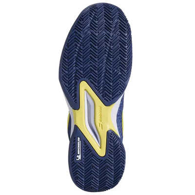 Tenis Babolat Jet Mach 3 Junior Niño Azul Marino/Amarillo Clay para Pádel