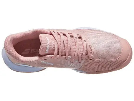  zapatillas padel babolat jet tere 2 mujer en tonos arena