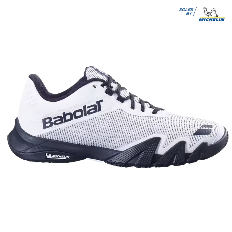 calzado babolat jet viva hombre negro blanco deportes de raqueta