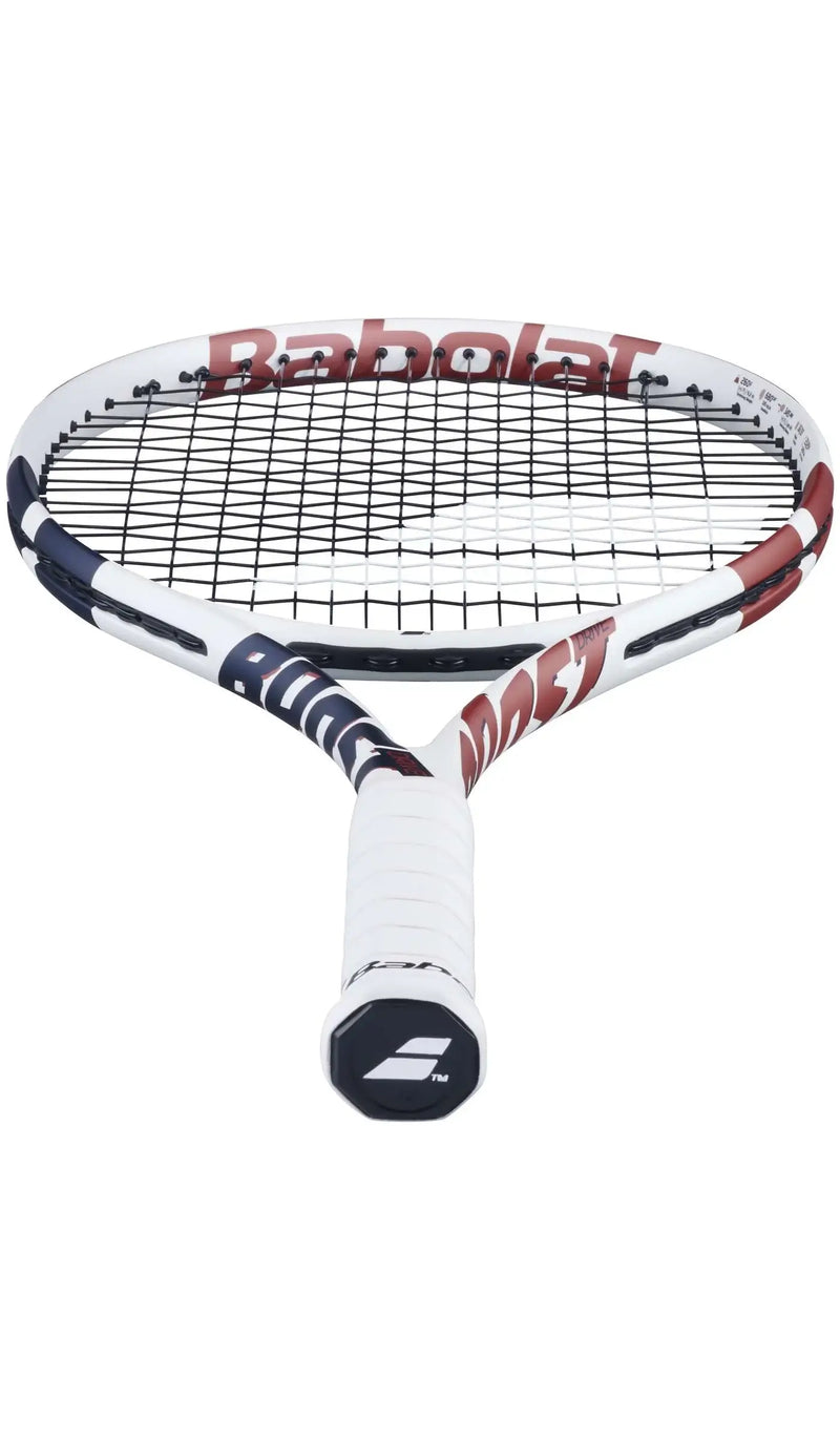 raqueta babolat boost drive color blanco con diseño moderno y elegante