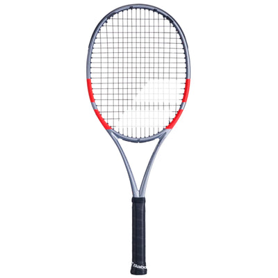 raqueta babolat pure strike 100 16x20 gen4 sin encordar blanca gris roja