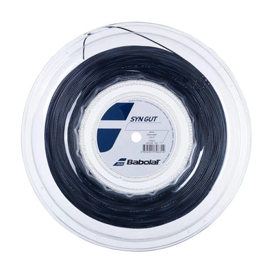 babolat syn gut cordaje negro resistente con tacto flexible para raqueta