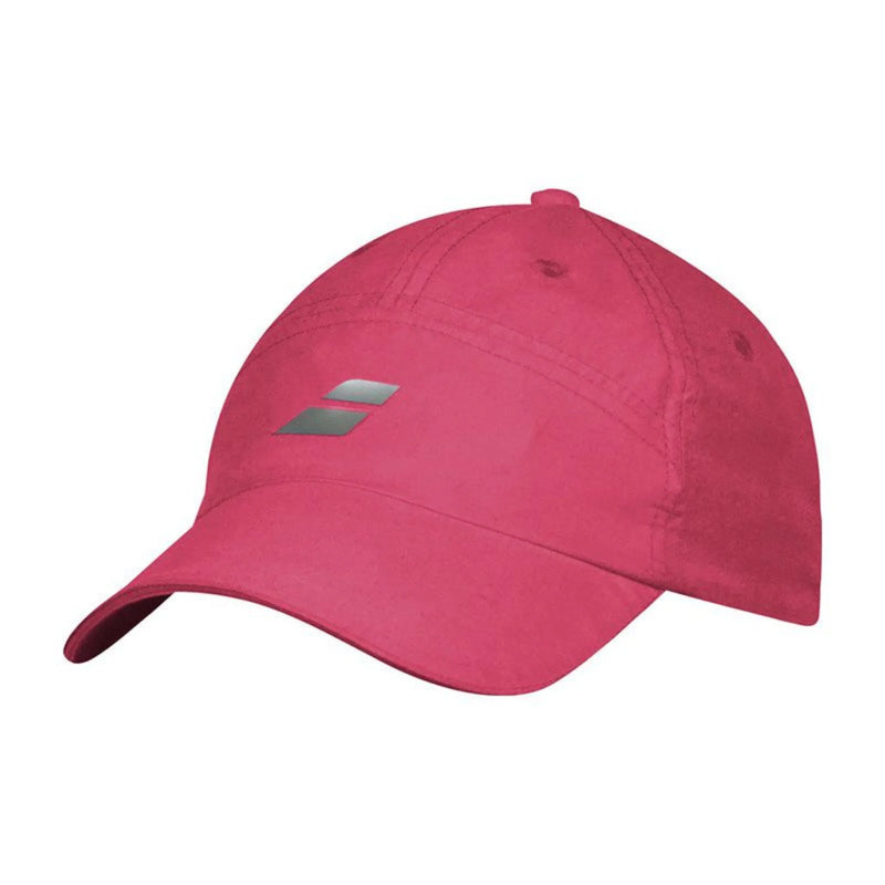gorra deportiva babolat rosa transpirable para jugar tenis o pádel