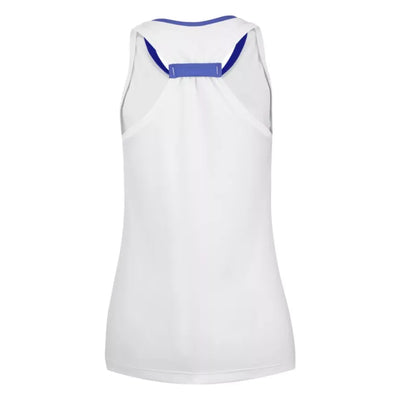 camiseta babolat azul sin mangas de poliéster reciclado