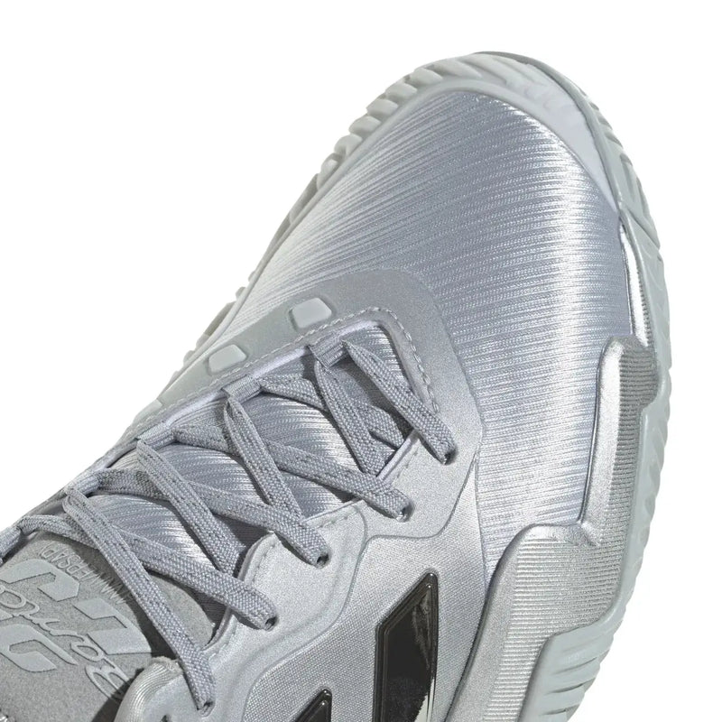 adidas barricade 13 silver calzado tenis profesional con sujeción avanzada
