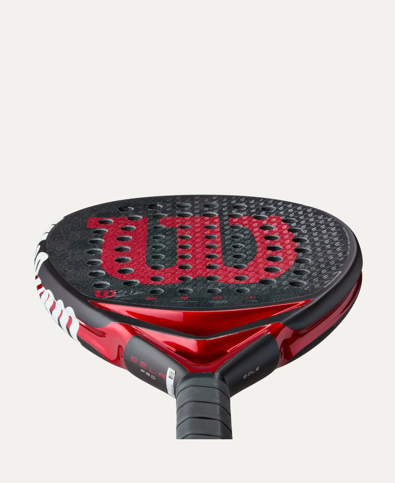  estructura duradera en pala wilson bela pro 2 v3 con perfil reforzado