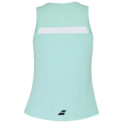blusa deportiva babolat fiber dry menta mujer ligera y transpirable