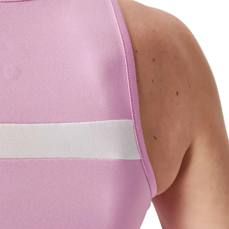 blusa rosa sin mangas babolat para entrenar padel o tenis
