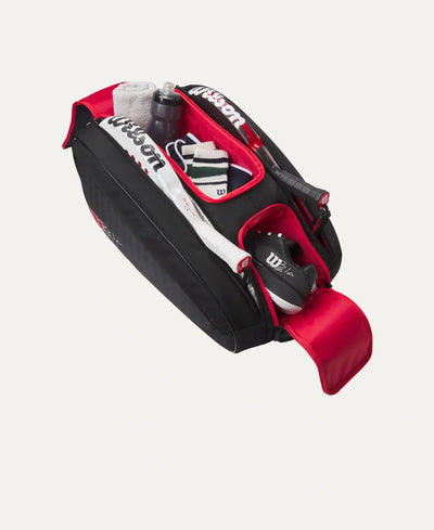bolso pádel wilson thermoguard y compartimento de calzado ventilado