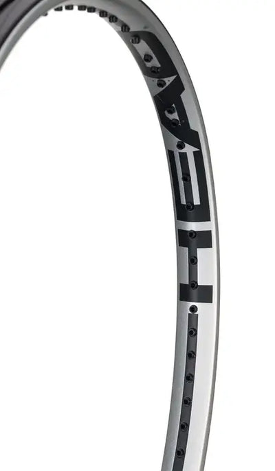 head boom mp arthur ashe raqueta plateada con tecnología auxetic 2.0