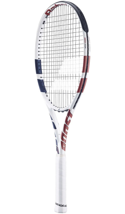 raqueta boost drive blanca para tenis recreativo y entrenamientos