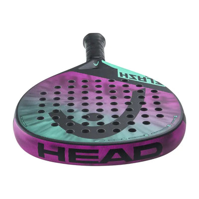 Pala Head Flash Negro/Rosa 2023 para Pádel
