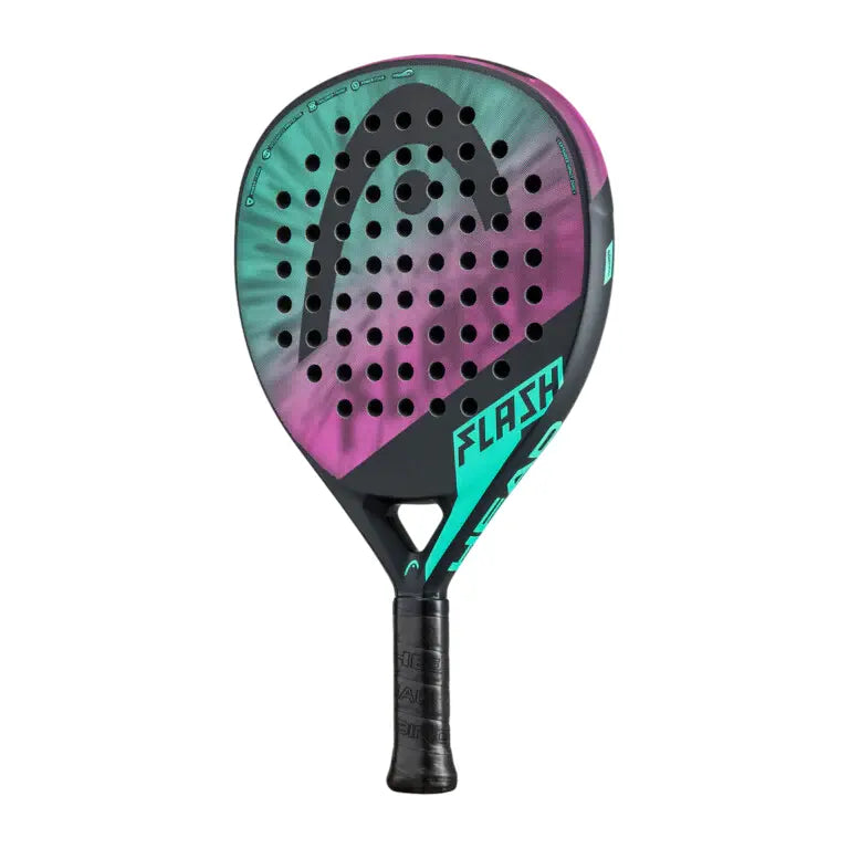 Pala Head Flash Negro/Rosa 2023 para Pádel