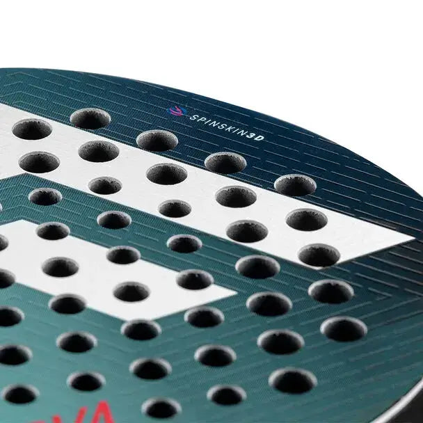 pala padel curva team tecnifibre diseño angular para mayor control