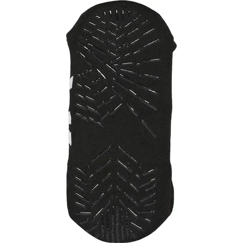 calcetas deportivas asics negras tobilleras con suela antideslizante