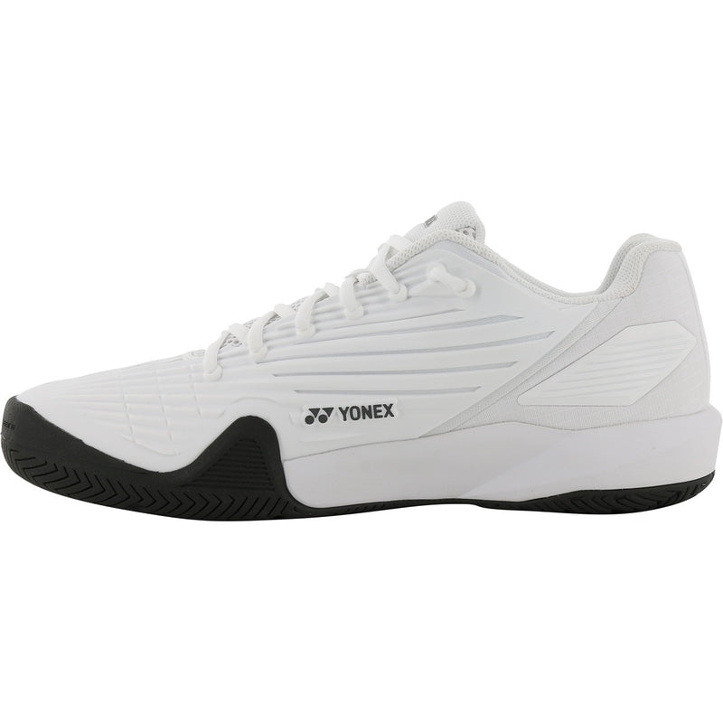 calzado blanco yonex mujer con suela round sole y diseño estilizado