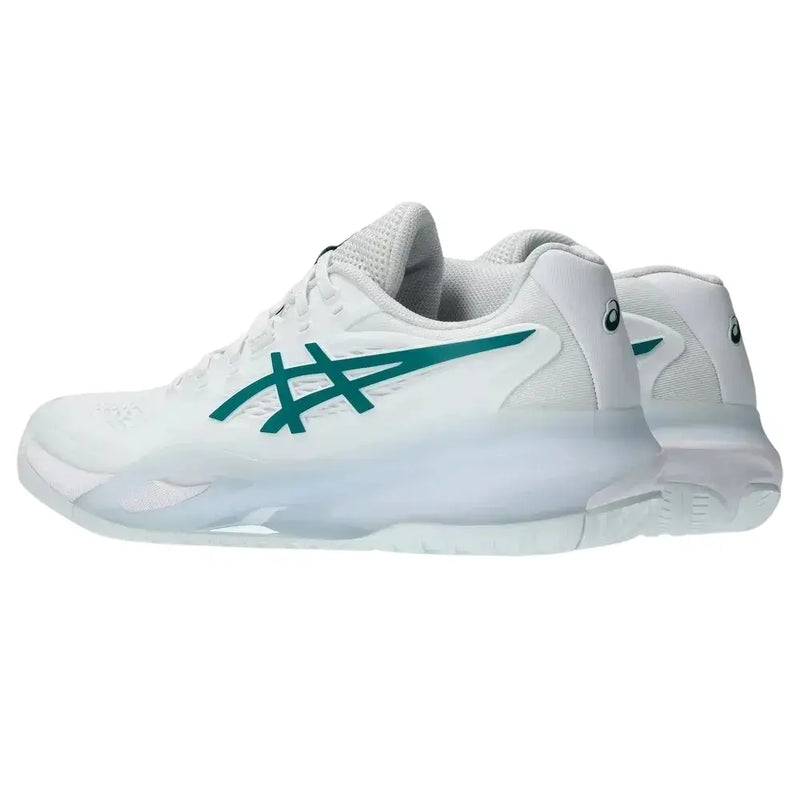 calzado deportivo asics gel resolution x blanco mujer