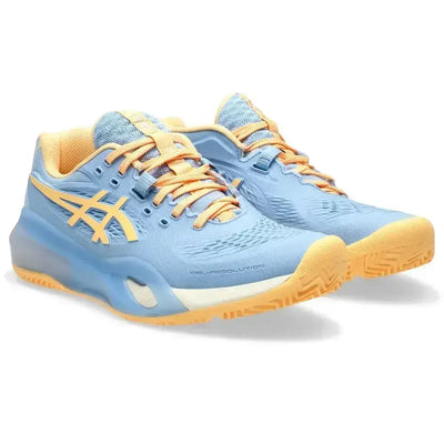 tenis padel mujer asics gel-resolution x con máxima tracción y estabilidad