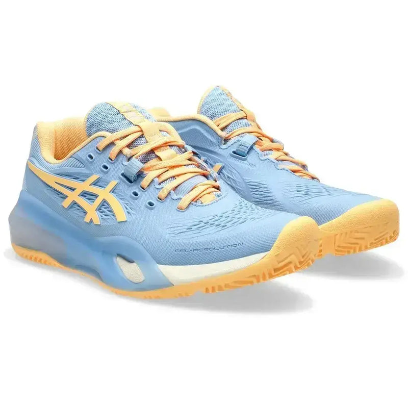 tenis padel mujer asics gel-resolution x con máxima tracción y estabilidad