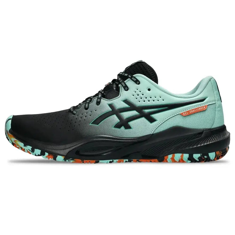 asics challenger 15 calzado para tenis hombre con gel y wingwall