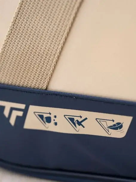 espacio de almacenamiento para calzado en mochila tecnifibre