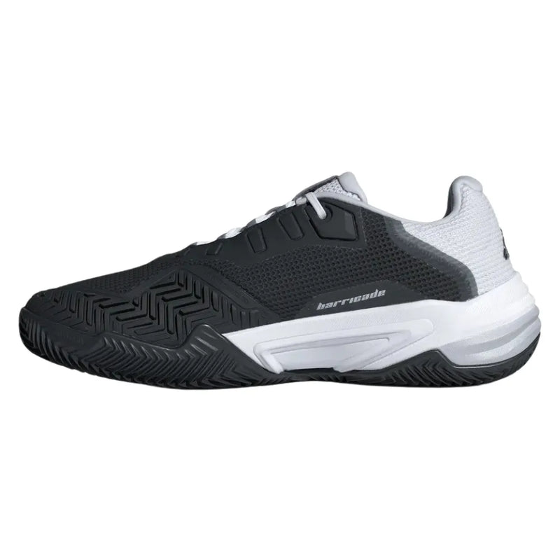 calzado padel adidas courtjam 3 negro con detalles plateados