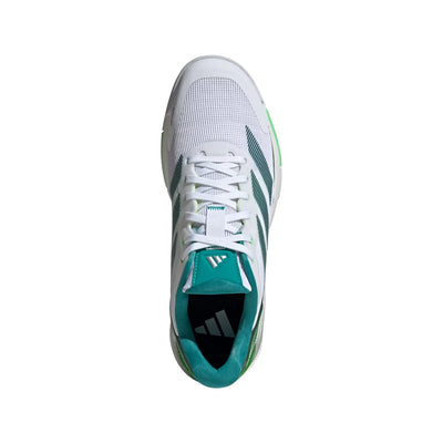 tenis adidas crazyquick ls blanco verde diseño transpirable padel