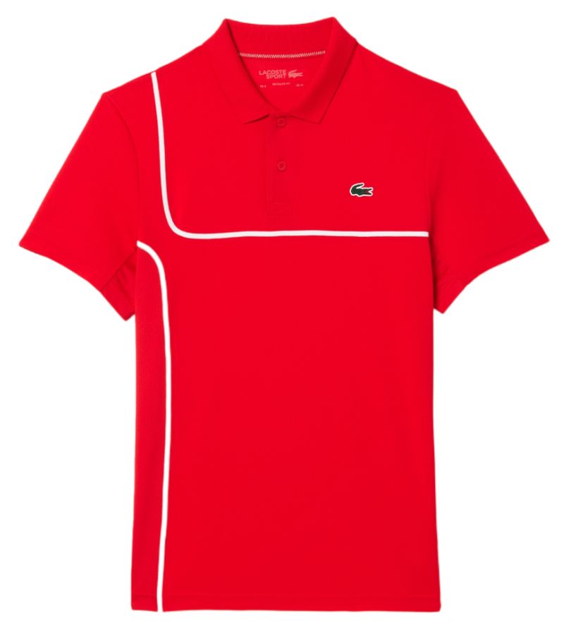 PLAYERA LACOSTE POLO DH RED/RED