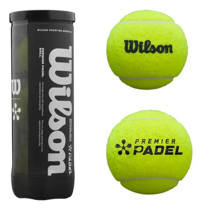 PELOTA WILSON PREMIER PADEL C/3 PZS
