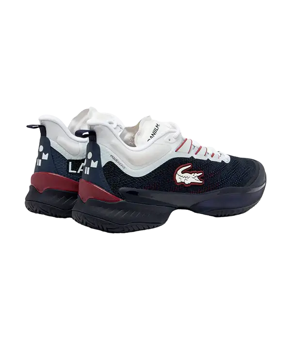  zapatillas tenis hombre lacoste ag-lt23 ultra mc navy white diseño deportivo