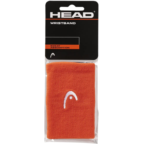 Muñequeras Head 5" Naranja Pack 2 para Tenis