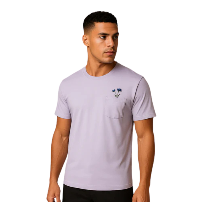 Playera Yonex Casual Pocket Lila para Tenis
