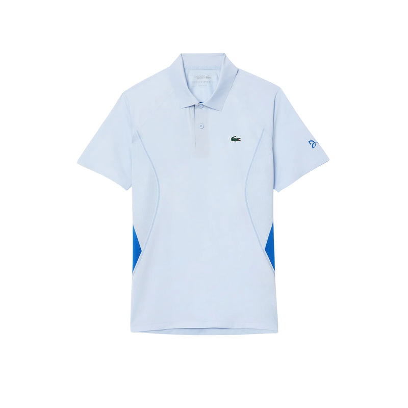 Polo Lacoste Novak Djokovic Azul Claro para Tenis