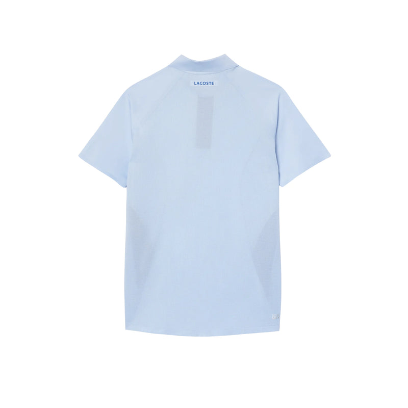 Polo Lacoste Novak Djokovic Azul Claro para Tenis